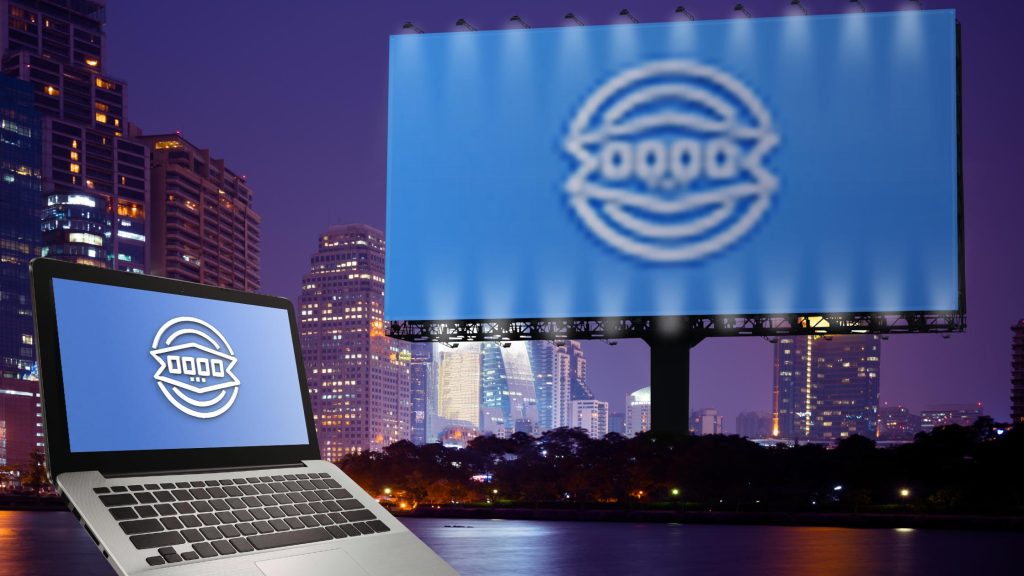 example of how low resolution image becomes blurry when enlarged for print